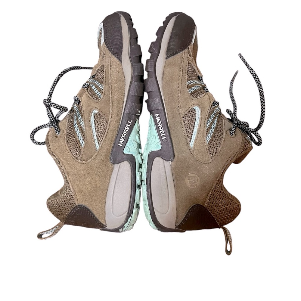 Merrell Women’s Hiking Trail Shoes, Kangaroo Eggshell Colorway - Picture 4 of 15
